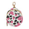 YETTASBIN Strawberries Portable Pacifier Holder Case with Metal Hook Buckle & Zipper for