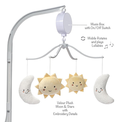 Celestial Musical Baby Crib Mobile - Little Star Soother Toy