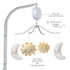 Celestial Musical Baby Crib Mobile - Little Star Soother Toy