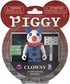 PIGGY Action Figure - Clowny Articulated Buildable Toy, Series 1 Collectible