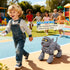 Programmable PRANITE Robot Dog, Remote Control Dog Toy for Kids with One-Key Following, Voice Control, Touch, Dance