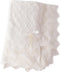 Booulfi Knit White Baby Blankets Neutral,Crib Stroller Newborn Blankets for Boys Girls,Cotton