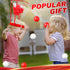 Libima 12 Pcs Head Hoop Basketball Party Game Set for Kids and Adults, Portable Adjustable Headband with Balls for