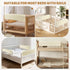 FoamJoy 35.5"x5.5"x7.8" Bed Rail Bed Bumpers for Toddlers - Safety Guards for Cribs & Bunk Beds, High-Density Foam