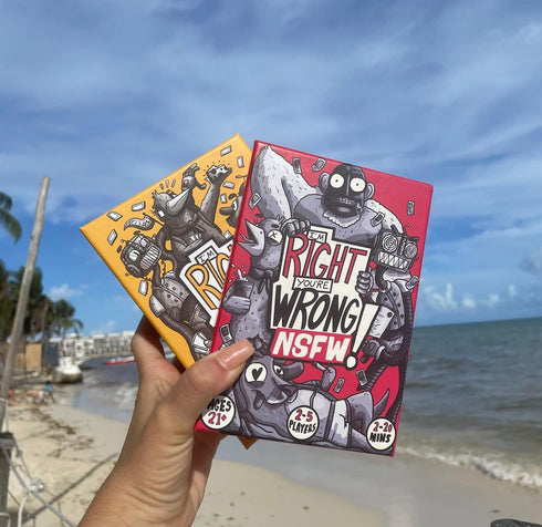 I’m Right You’re Wrong NSFW - Light Strategy Card Game for 2-5 Players, Ages 18+