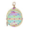 Butterfly Round Pacifier Storage Case with Zipper, Portable Pacifier Case for Travel,