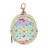 Butterfly Round Pacifier Storage Case with Zipper, Portable Pacifier Case for Travel,