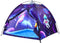 Space World Kids Play Tent - Foldable Pop Up Spaceship Tent for Indoor Outdoor Play, 47 * 47 * 41, Purple Blue