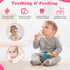 WAJIAYON Baby Fruit Feeder Pacifier | Infant Food Feeder Pacifier & Baby Food Dispensing Spoon | Mesh Fresh Fruit