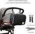 MOMIGO Stylish Baby Stroller Diaper Bag - Versatile Tote for Diapers, Wipes & Toys (Black Floral)