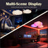 oooYYDSxxx 3D 1 Pack 24 Inch 16 Cloud Lamp APP Controlled Music Sync Cotton LED Mood Lights Million Color Changing