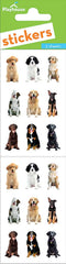 Playhouse Pack of Three Perforated Sticker Half-Sheets - Crafts, Trading & Collecting - Dog Buddies