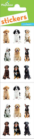 Playhouse Pack of Three Perforated Sticker Half-Sheets - Crafts, Trading & Collecting - Dog Buddies