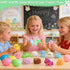 28 Pack Easter Mochi Squishies Toys, Easter Basket Stuffers Mini Kawaii Squishy Fidget Toys for Kids Toddlers School