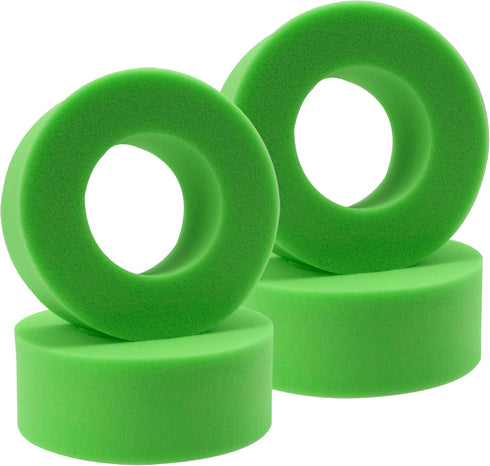 4PCS 1.9" RC Tire Foam Inserts OD 105mm Fit 1.9inch Wheel Tires Compatible with Axial SCX10 Traxxas TRX4 Redcat Gen7 D90 1/10 RC Crawler Car