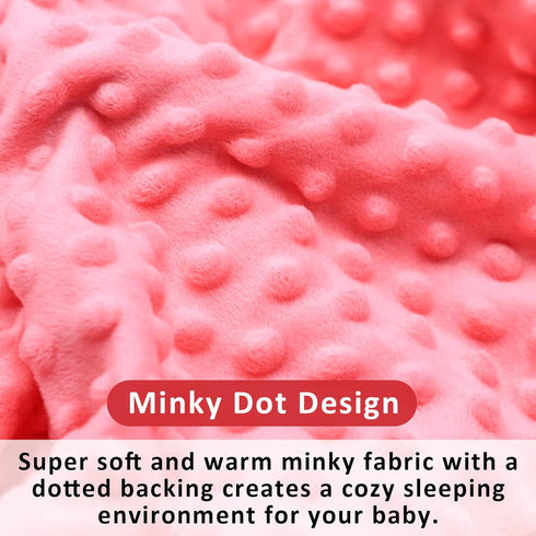 Baby Blanket for Girls, Super Soft Double Layer Minky Blankets with Dotted Backing, Sun Smile Toddler Newborn Nursery Bed Blanket, You are My Sunshine Print Throw Blanket, 30 X 40 Inches by SWESEN