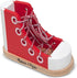 Melissa & Doug Learn to Tie a Shoe - Deluxe Wood Lacing Sneaker Toy