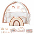 Mallify 6-in-1 XL Large Baby Gym & Ball Pit, Play Mat &