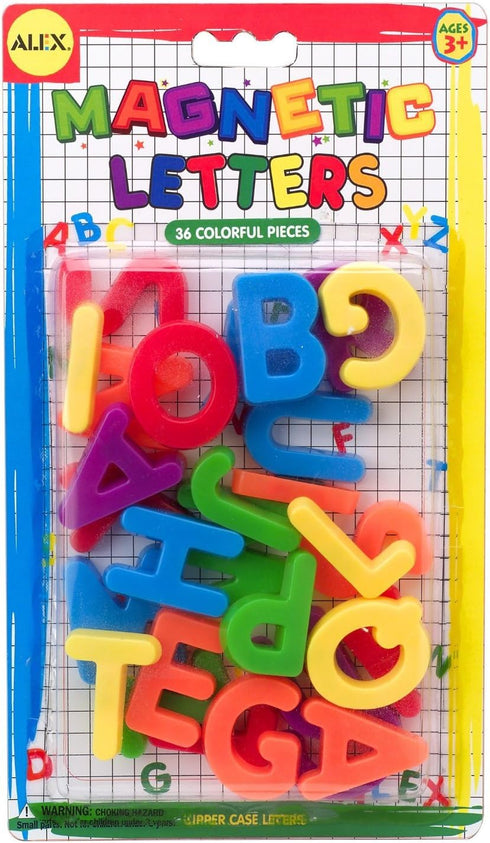 Alex Artist Studio Magnetic Letters for Kids Art and Craft Activity