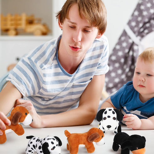 Sosation 20 Pcs Mini Plush Stuffed Puppy: Soft Plush Dog Party Favor Gift Toy for Kids and Goodie Bags