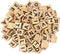 TMEEIHNSS 100Pcs Wooden Alphabet Tiles Scrabble Replacement Letters for Board Games, Wedding Frame