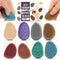 Fidget Toys Adults Sensory Stone: 8 Pack Texture Worry Stone for Kids