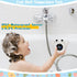 TKY Crab Baby Bath Thermometer Toy - Digital Floating Water Thermometer with LED Display, Color Temperature Alerts