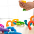 Set 3 12 Fat Brain Toys Plip Links, Silicone Building Toys for Creative Play, Creative Construction Play