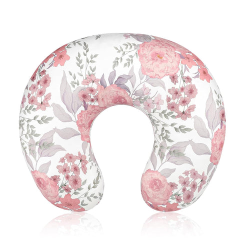Nursing Pillow Cover, Breastfeeding Pillow Cover Stretchy Removable Feeding Pillowcase for Newborn,