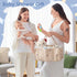 Geetery Diaper Caddy Organizer for Newborn & Nursery- Large, Sturdy Storage Basket for Diapers, Wipes & Baby Diapers