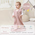 JELLYMONI Baby Sleep Sack 6-12 Months, 100% Cotton Wearable Blanket, 0.5 TOG Soft Lightweight Toddler Sleeping Sack