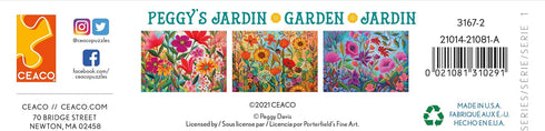 Ceaco - Peggy's Garden Joy in The Morning 1000 Piece Jigsaw Puzzle
