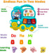 Baby Music Toys for 12-18 Months, Animal Baby Piano Musical Light Infant Toys, Birthday Gift for 1-2 Year Olds
