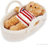 Cozy 18" June Garden Dream Doll Bassinet - Baby Doll Portable Carrier - Fits for American Girl Dolls or Teddy Bears up