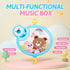 Crib Mobile with Music and Lights, Baby Mobiles for Cribs, Nursery Musical Mobile for Bassinets, Clip On Attachment