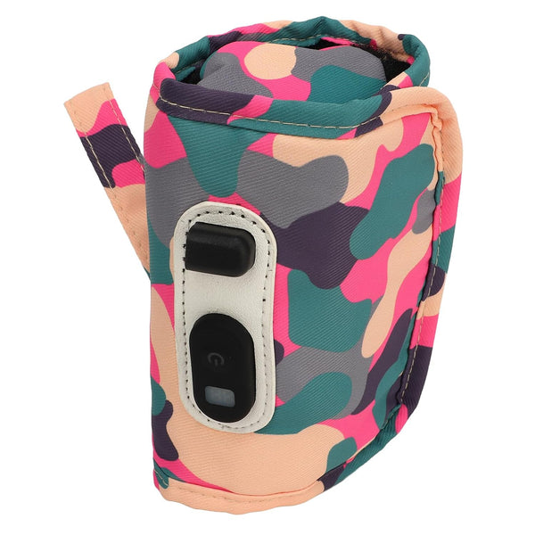 DAUZ Milk Warmer Bag, Efficient Baby Milk Heat Keeper USB Charging for Travel