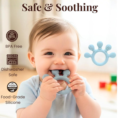 Tiny Treasures Set Set, Packaging New Baby Gift Basket with Adorable Newborn Essentials for Baby Girl and Boy | Quality