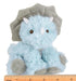 Bearington Lil' Tracer Plush Dinosaur - 5 inch Stuffed Animal with Rattle for Kids