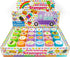 TINYMILLS 24 Pcs Ice Cream Stampers for Kids Birthday Party Favor Bag Fillers, Valentine's Day Classroom Rewards