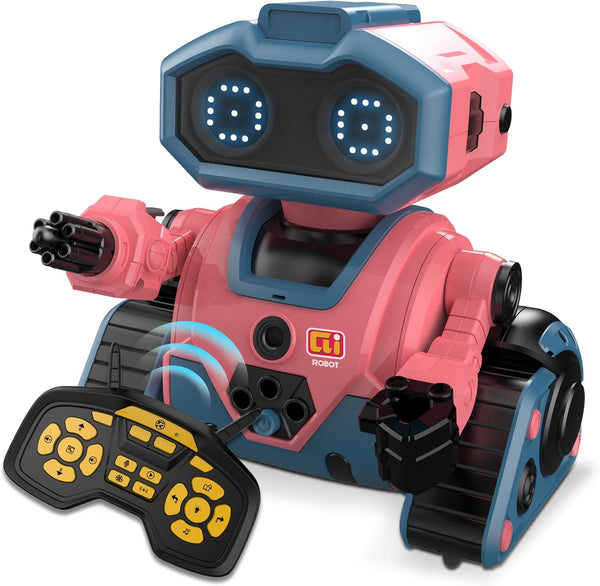 BYTEWAR Robot Toys for Boys Girls, Rechargeable RC Robot with GestureSensing,Auto-Demonstration, Fun