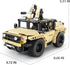 STEM Car Toy Building Kit - Remote Control 2in1 Armed Off-Roader for Age 6+, 370 Pcs DIY Engineering Toy