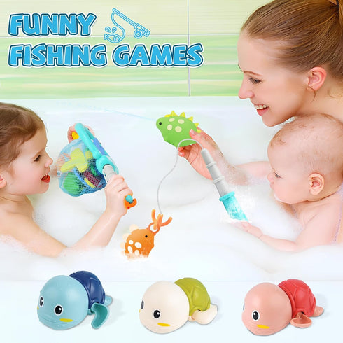 1-3, 36 1 2 3 4 5 6 LZZAPJ Baby Bath Toys for Toddlers Kid Bathtub Toy with Foam Bath Letter & Number, Fishing Games