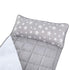 Moonsea Toddler Nap Mat with Pillow & Fleece Minky Blanket - Lightweight Sleeping Bag for Kids