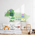 BlueWood Wooden Wall Busy Board Panels, Toddler Learning Activity Center, Montessori Philosophy Sensory, Educational