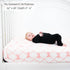 2 Pack, 100% Cozy 52"x28" LollyBanks Muslin Crib Sheets Soft and Breathable Cotton Crib Fitted Sheets for Girls