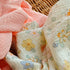 Gunnaicat 100% 2Pack 40"x40" Baby Swaddle Newborn Recieving Blanket Cotton Muslin Nursery Wrap Lace Design