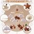 Wonderoo by Wowo Baby Mobile for Crib Handmade Hanging Felt Nursery Mobile Fits Most Crib Arms Gender-Neutral Boho