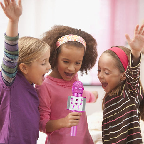 Karaoke Machine Microphone For Kids Toys,Toddler Microphone For 3 4 5 Year Old Girl Birthday Gifts,Girls Toys For 6 7 8 Year Old Girl Gifts,Christmas Birthday Gifts For 9 10 11 12 Year Old Girl Gifts
