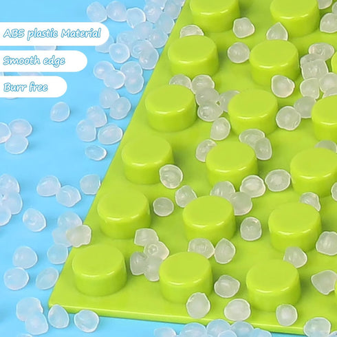 Classic Building Plate, 60pcs Random Mixed Colour Base Plates Compatible with Lego Parts