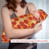 Burrito Pizza Baby Stuff Newborn Swaddle Blanket with Beanie Set, Soft and Stretchy Baby Blanket Swaddle Sack for Boy